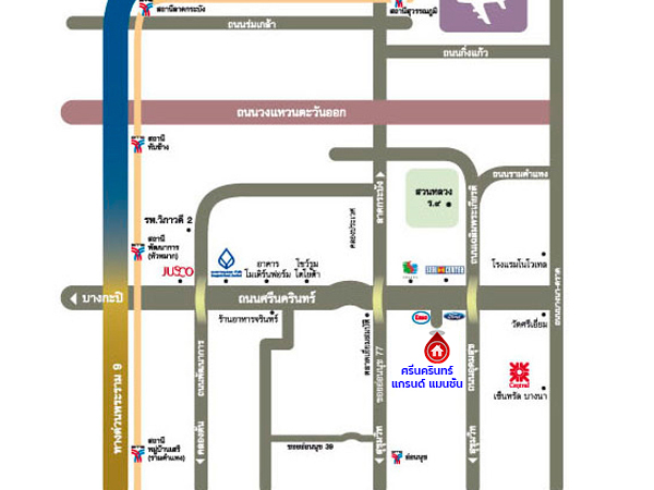 *****บ้านแฝดมือสองกรุงเทพฯ โครงการ ศรีนครินทร์ แกรนด์ แมนชั่น ศรีนครินทร์ 24 เนื้อที่ 44 ตร.ว. พื้นที่ใช้สอย 200 ตร.ม. ฟังก์ชัน 5 ห้องนอน 5 ห้องน้ำ 2 ที่จอดรถ บนทำเลเดินทางสะดวกเชื่อมต่อ ถนนสุขุมวิท77 ถนนพัฒนาการ ใกล้โครงการรถไฟฟ้าสายสีเหลือง "สถานีกลันตัน" และจุดขึ้นทางด่วน "ศรีรัช"